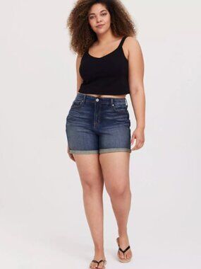 Torrid Vintage Stretch Denim Shorts 18